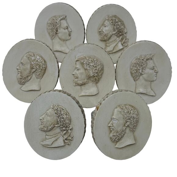 B&D Other - Napkin Ring Holders Greek Mythology Roman Men18th and 19th Century